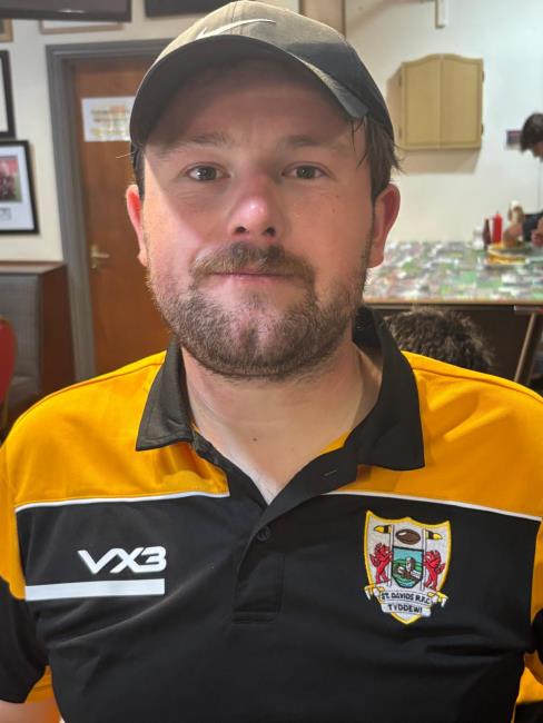 Aaron Foster - two tries for St Davids Aaron Foster - two tries for St Davids